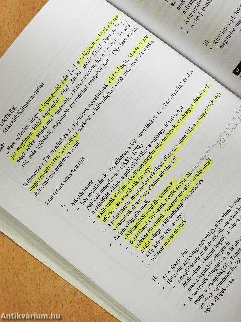 Középszintű magyar szóbeli érettségi