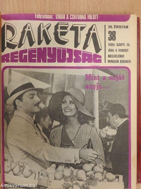 Rakéta regényújság 1976., 1978., 1980., 1982. (vegyes számok) (19 db)