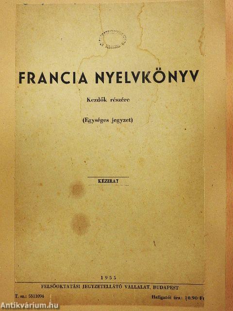 Francia nyelvkönyv