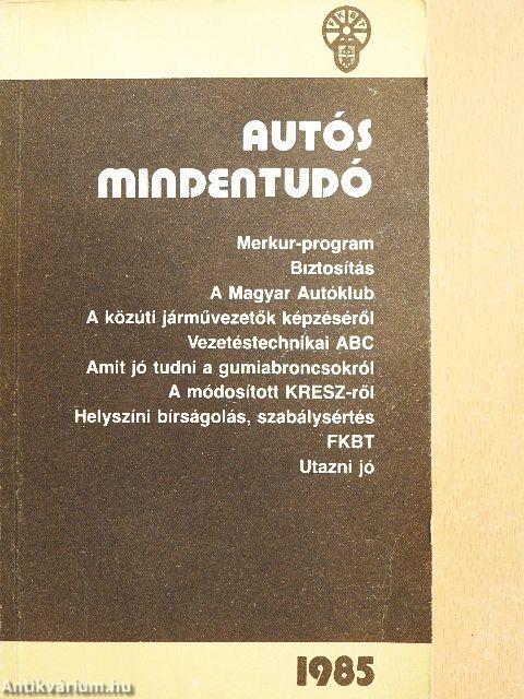 Autós mindentudó 1985