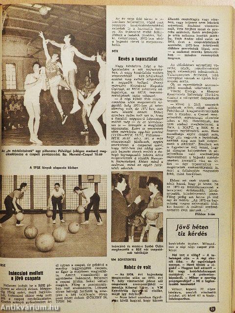 Képes Sport 1972. január-december I-II.