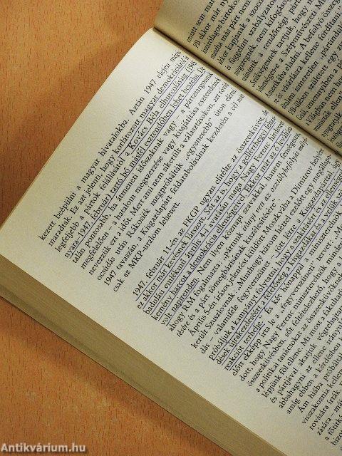 Rákosi a hatalomért