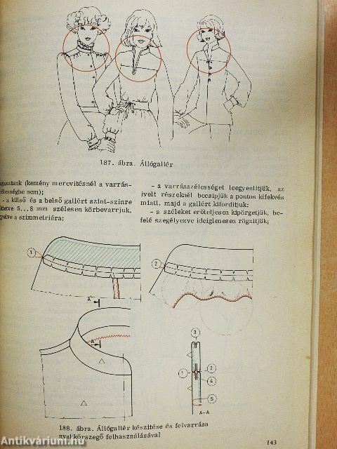 Alkatrészek készítésének technológiája a ruhaiparban