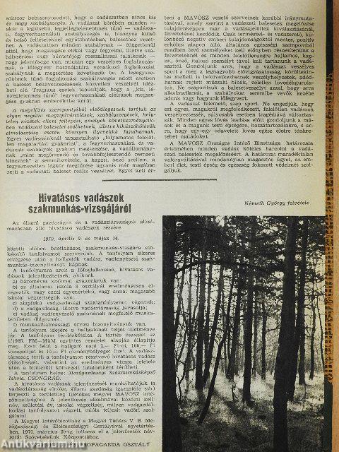 Nimród 1970. január-december