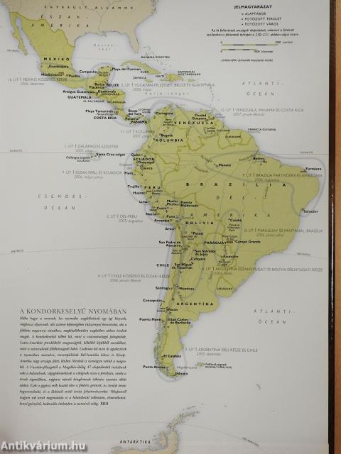Latin-Amerika a kondorkeselyű szemével
