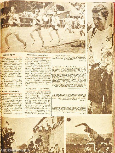 Képes Sport 1956. január-október + 4 olimpiai különszám