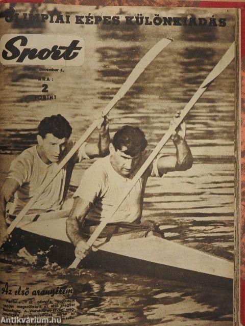 Képes Sport 1956. január-október + 4 olimpiai különszám