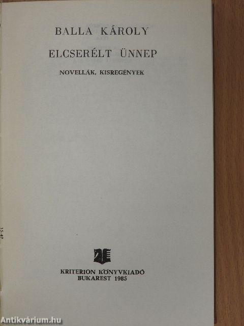 Elcserélt ünnep