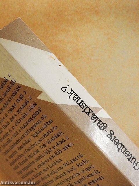 Vége a Gutenberg-galaxisnak?