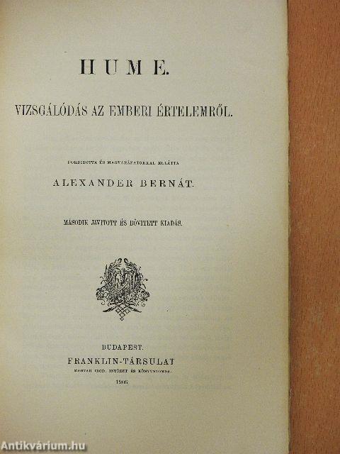 Vizsgálódás az emberi értelemről