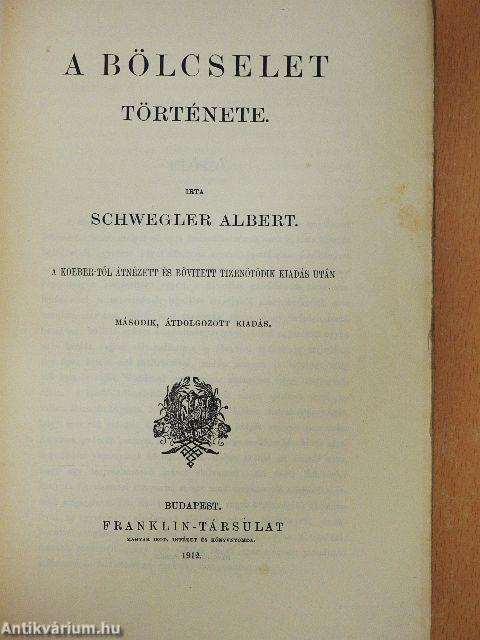 A bölcselet története