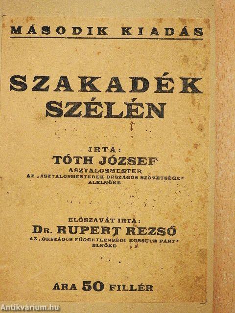 Szakadék szélén