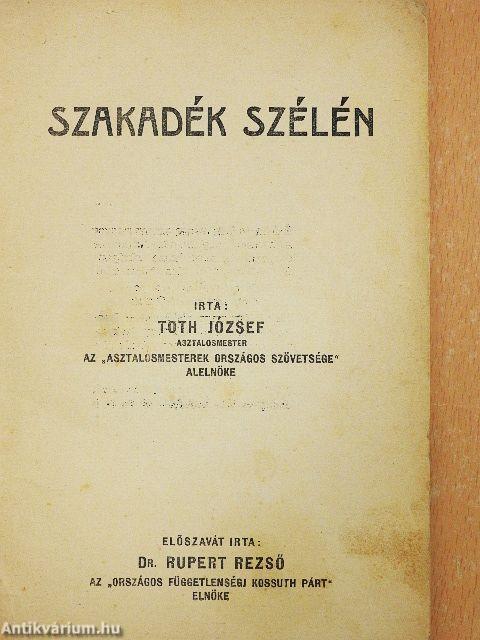 Szakadék szélén