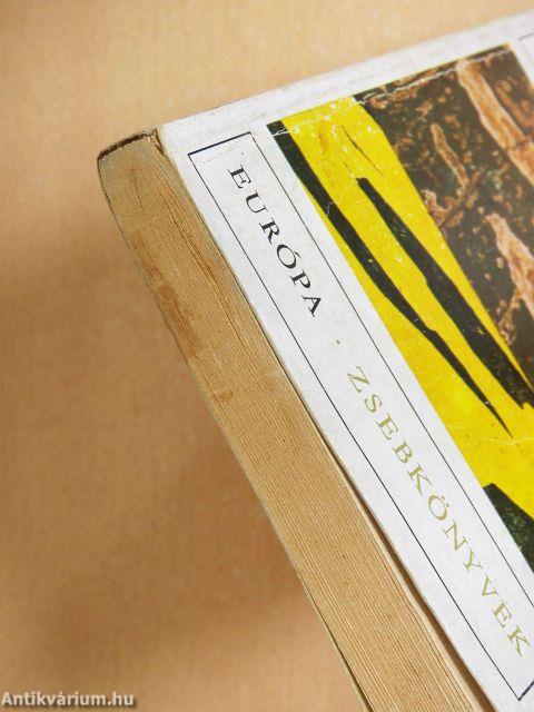 "120 kötet az Európa Zsebkönyvek sorozatból (nem teljes sorozat)"