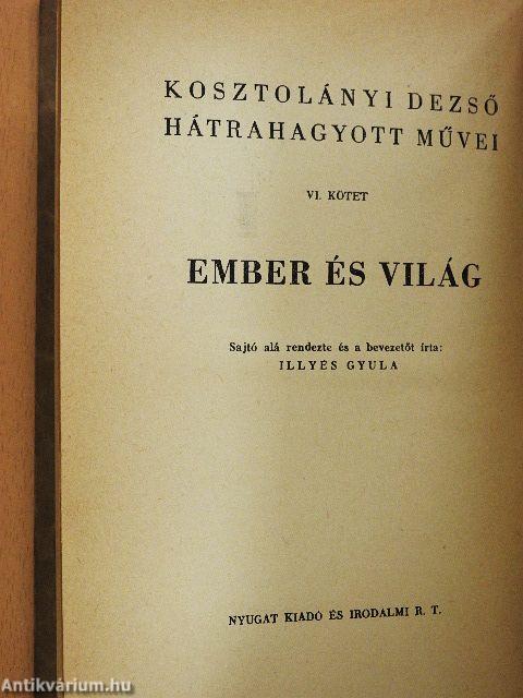 Ember és világ