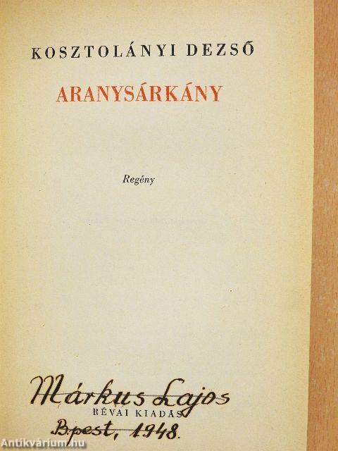 Aranysárkány