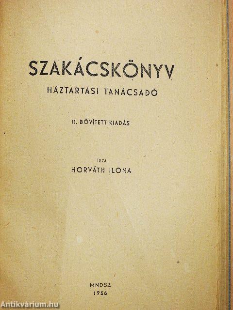 Szakácskönyv