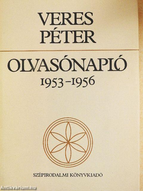 Olvasónapló 1953-1956