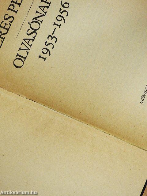Olvasónapló 1953-1956