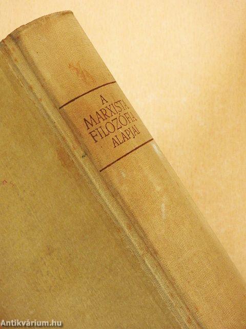 A marxista filozófia alapjai