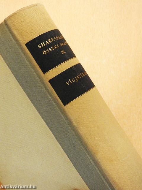 Shakespeare összes drámái III.