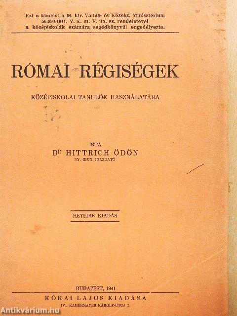 Római régiségek