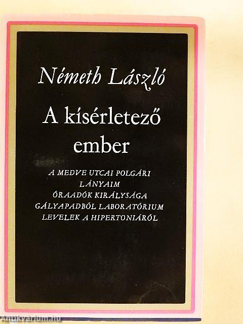 A kísérletező ember