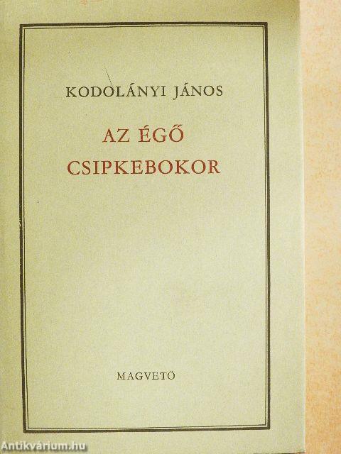 Az égő csipkebokor