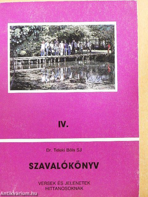 Szavalókönyv IV.