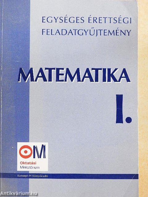 Matematika I.