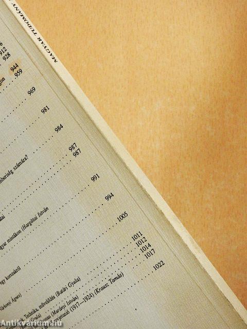 Magyar Tudomány 1994. augusztus