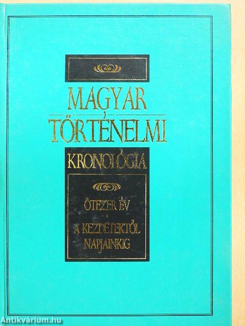 Magyar történelmi kronológia