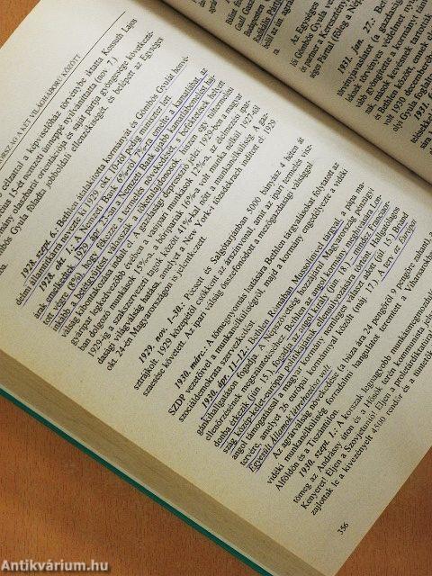 Magyar történelmi kronológia