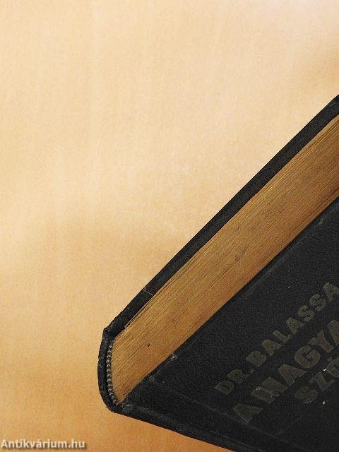 A magyar nyelv szótára I-II.