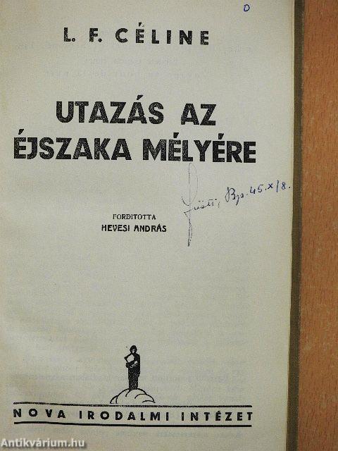 Utazás az éjszaka mélyére