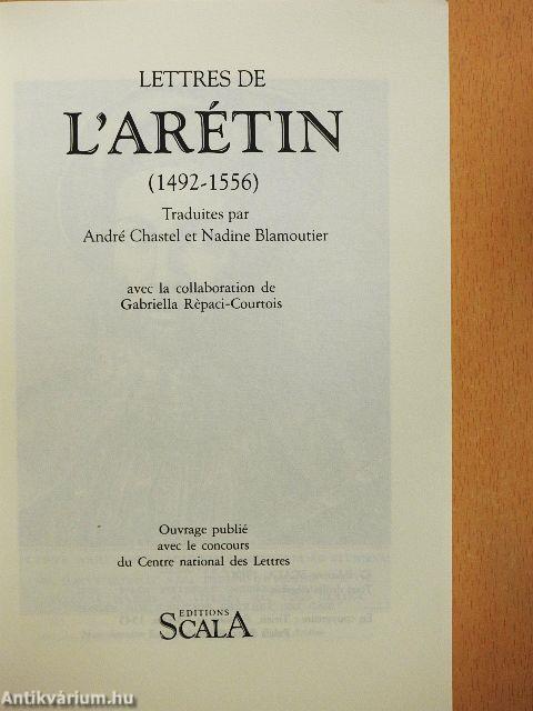 Lettres de l'Arétin