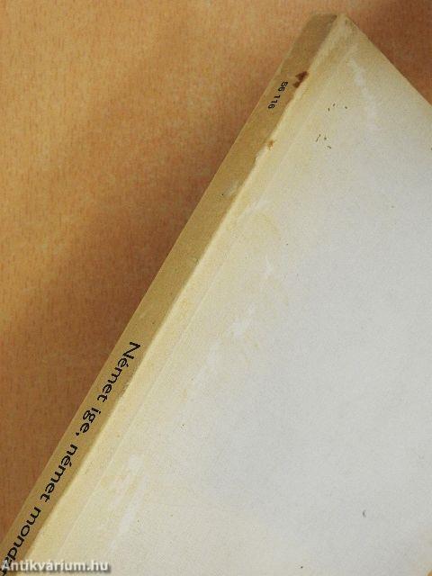 Német ige, német mondat