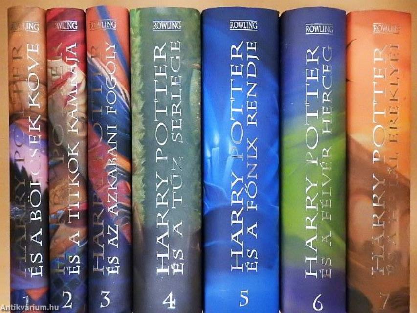Harry Potter 1-7.