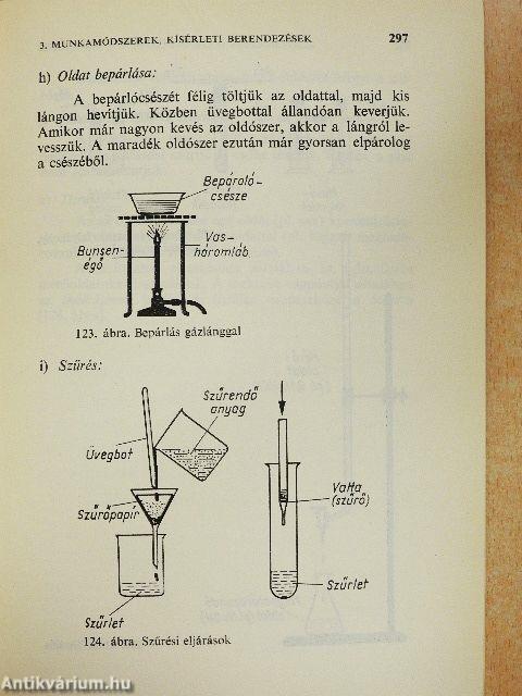 Kémiai összefoglaló