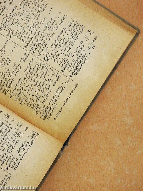 Magyar-német szótár