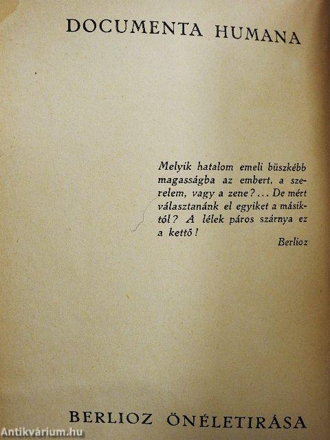 Hector Berlioz önéletirása