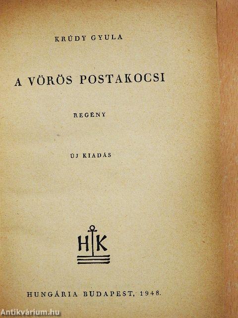 A vörös postakocsi