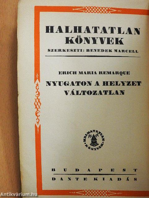 Nyugaton a helyzet változatlan