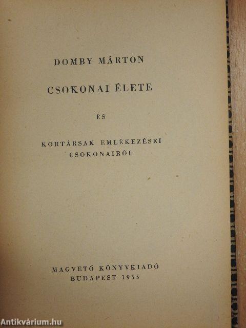 Csokonai élete és kortársak emlékezései Csokonairól