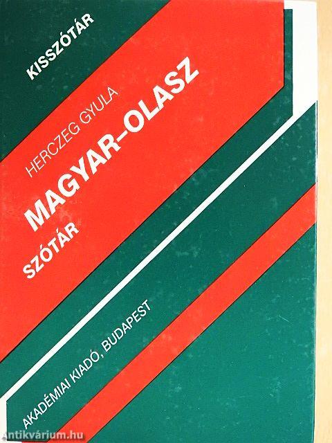 Magyar-olasz szótár