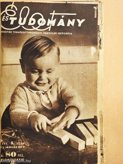 Élet és Tudomány 1951-1952. (nem teljes évfolyamok)