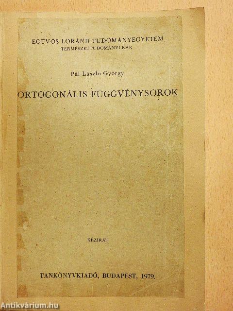 Ortogonális függvénysorok