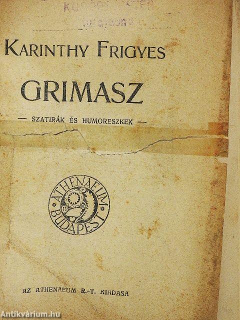 Grimasz (rossz állapotú)