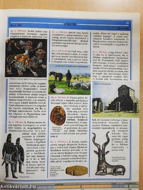 Képes világtörténelmi kronológia gyermekeknek