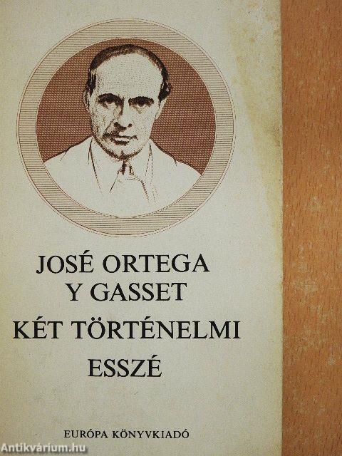 Két történelmi esszé